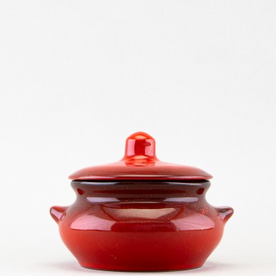 Горшочек для запекания 400 мл ф. Лакомка рис. Красный