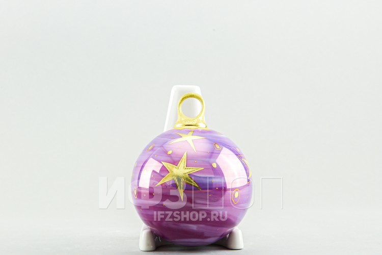 Набор елочных шаров рис. Рождественская ночь, 3 предмета 