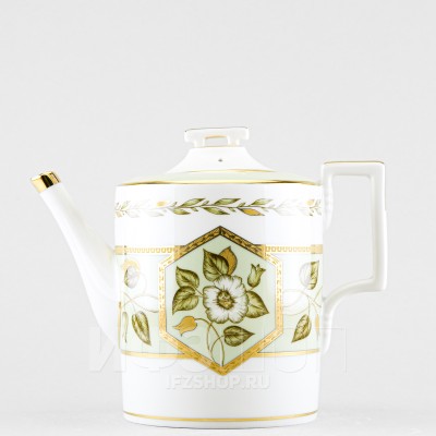 Сервиз чайный ф. Гербовая рис. Нефритовый фон, 20 предметов