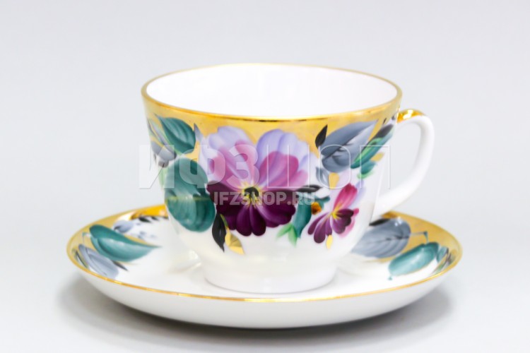 Чашка с блюдцем чайная ф. Подарочная рис. Вера в Москве