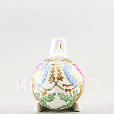 Набор елочных шаров рис. Рождественский подарок, 3 предмета