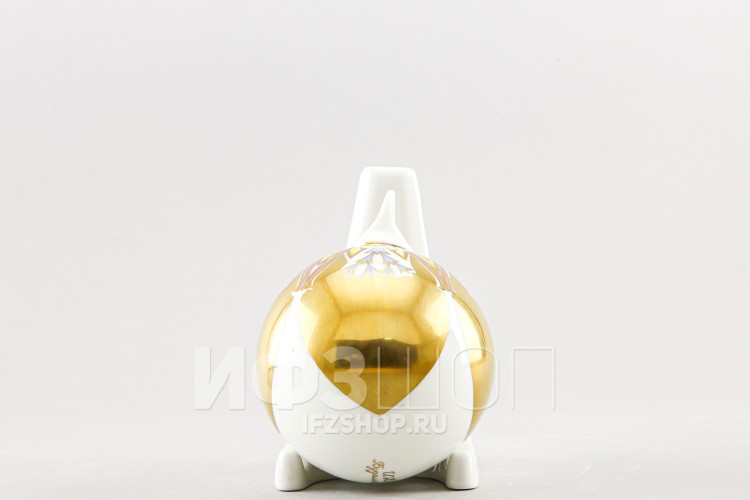 Набор елочных шаров рис. Рождественский подарок, 3 предмета 