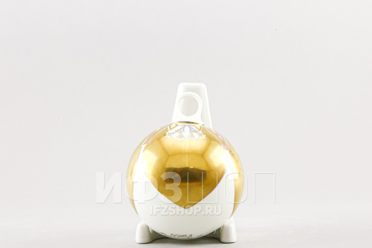 Набор елочных шаров рис. Рождественский подарок, 3 предмета 