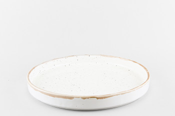 Блюдо круглое 28 см ф. Prateria рис. Punto bianca
