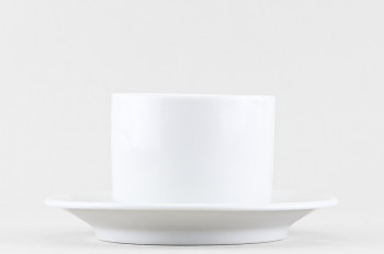 Набор из 6 чашек с блюдцем чайных ф. Голубка евро рис. Белый