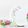 Чашка с блюдцем чайная ф. Купольная рис. Полевые цветы №1