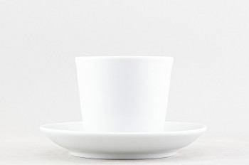 Набор из 6 чашек с блюдцем чайных ф. Голубка рис. Белый