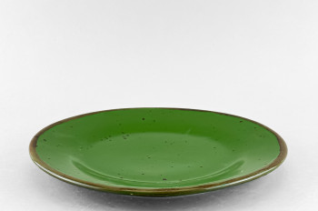 Набор из 6 тарелок плоских 24 см ф. Ristorante рис. Punto verde
