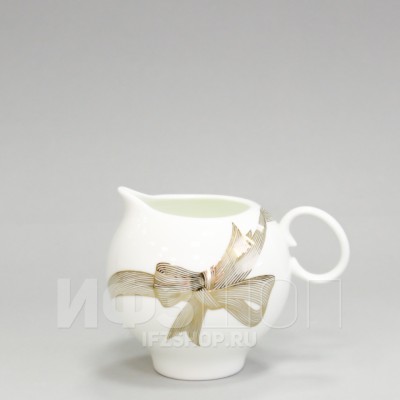 Сливочник ф. Яблочко рис. Платиновые бантики