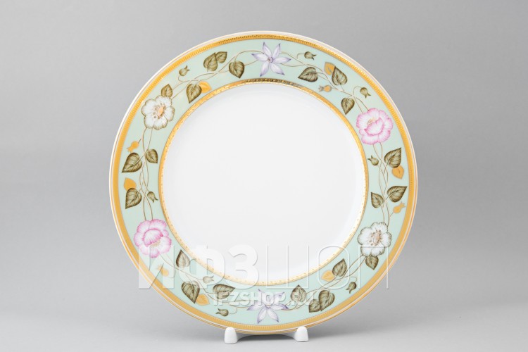 Тарелка плоская 27 см ф. Европейская-2 рис. Нефритовый фон в Москве