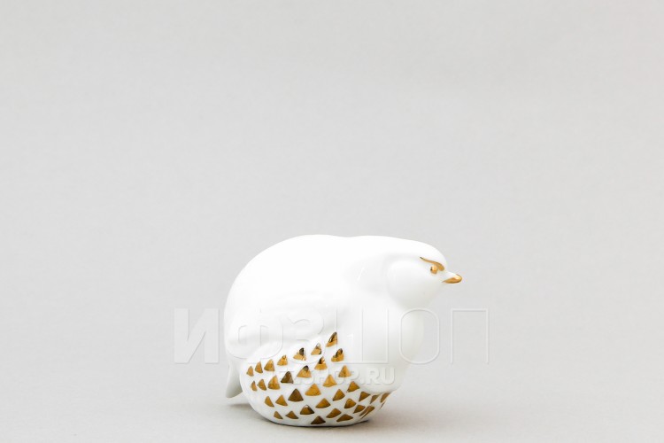 Каменная куропатка №1 Золотая (высота 5.4 см) в Москве