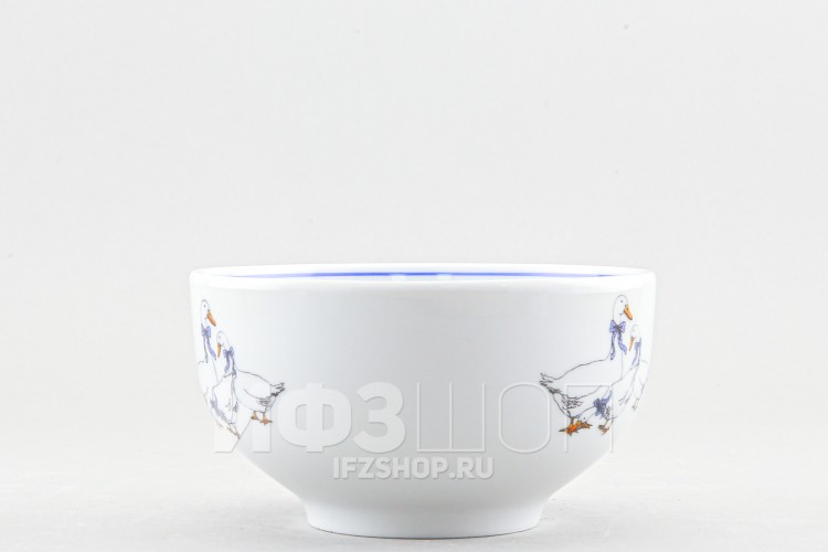 Пиала 500 мл рис. Гуси (с отводкой) 