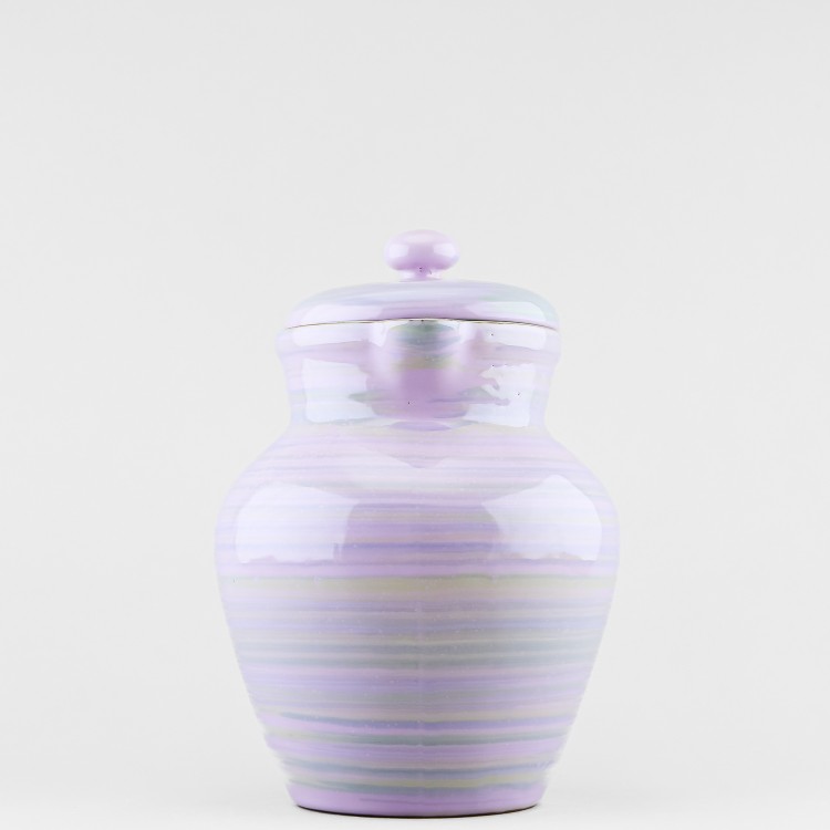 Кувшин с крышкой рис. Лаванда 