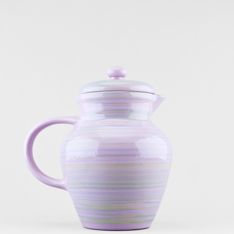 Кувшин с крышкой рис. Лаванда 