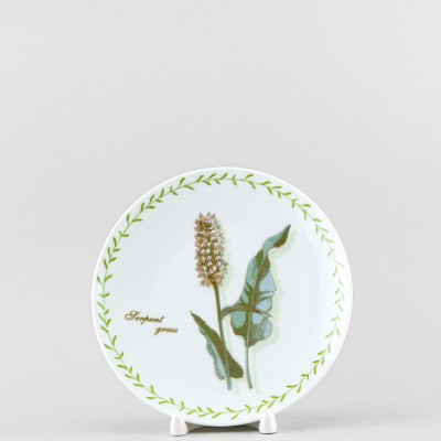 Тарелка плоская 17.5 см ф. Универсал рис. Ботаника. Колосник