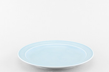 Набор из 6 тарелок плоских 24 см ф. Принц рис. Акварель (светло-голубой)