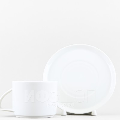 Чашка с блюдцем чайная ф. Баланс рис. Стенберг