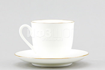 Чашка с блюдцем кофейная ф. Ландыш рис. Мышка Снежинка