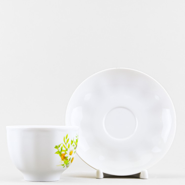 Набор из 4 чашек с блюдцем чайных ф. Гранатовый рис. Луговые ромашки в Пензе