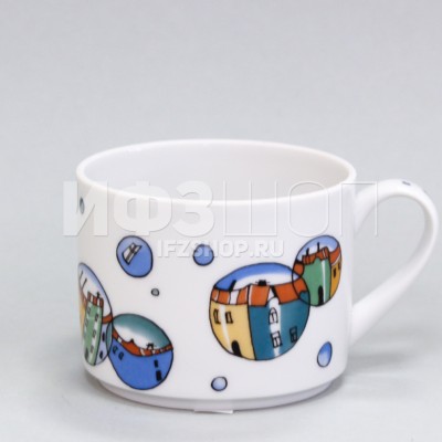 Чашка чайная ф. Баланс-2 рис. Воздушный город