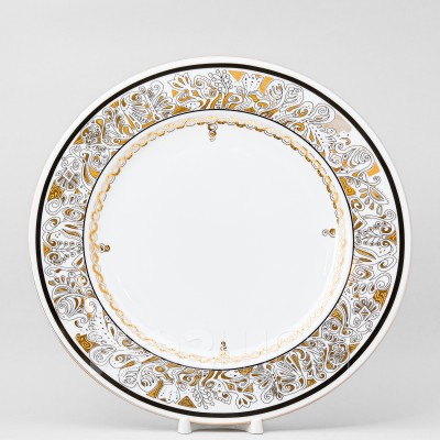 Блюдо круглое 32 см ф. Европейская рис. Русский модерн