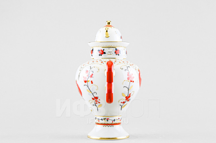 Чайник заварочный ф. Самоварчик рис. Народные мотивы в Москве