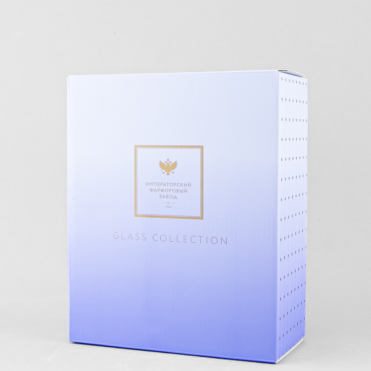 Набор из 2 бокалов для шампанского 230 мл рис. Азур золотой в Москве