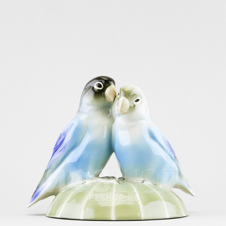 Неразлучники лазурные (высота 13.4 см) в Пензе