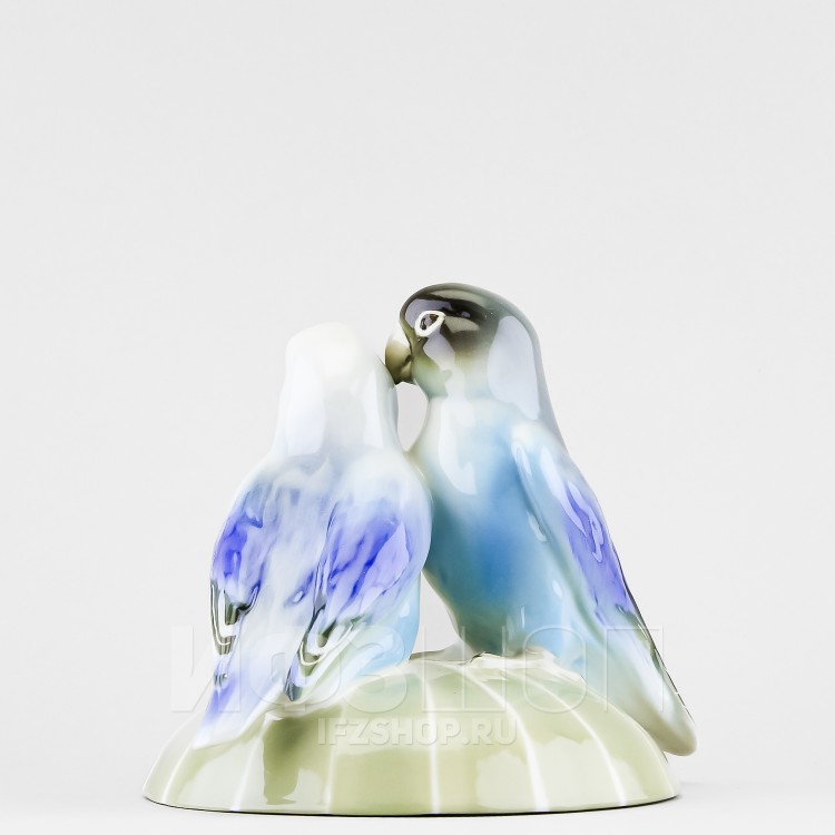 Неразлучники лазурные (высота 13.4 см) в Пензе