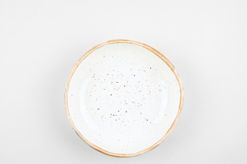 Тарелка глубокая 18.5 см ф. Organico рис. Punto bianca