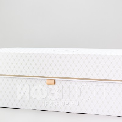 Подарочная коробка для сервизов, 50х28х17 см, белая