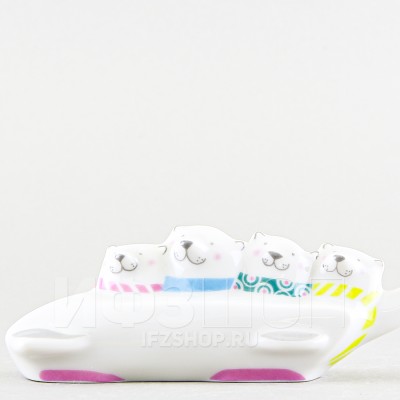 Бобслеисты (высота 4.4 см)