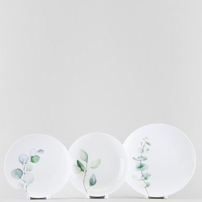 Набор тарелок ф. Универсал рис. Аллея, 6 персон 18 предметов