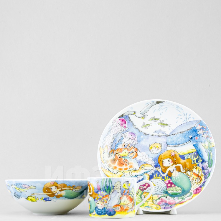 Детский набор ф. Восточная рис. Русалка, 3 предмета в Москве