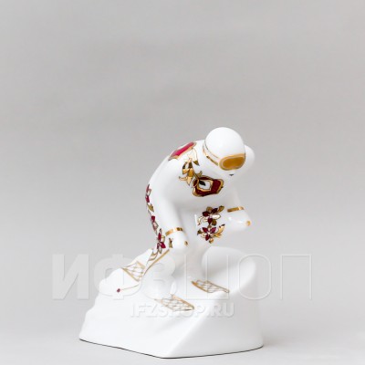 Горнолыжница (высота 12.1 см)