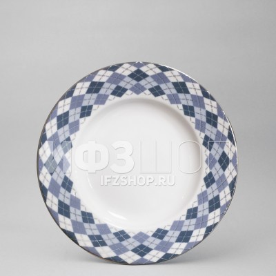 Комплект плоских тарелок 20 см рис. Кембридж, 6 предметов