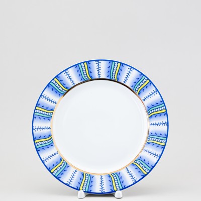 Тарелка плоская 21.5 см ф. Европейская-2 рис. Azurro