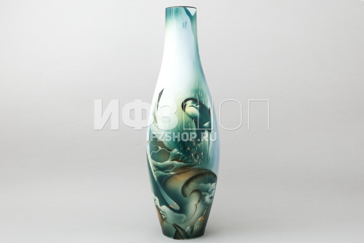 Ваза ф. Высокая рис. Север 