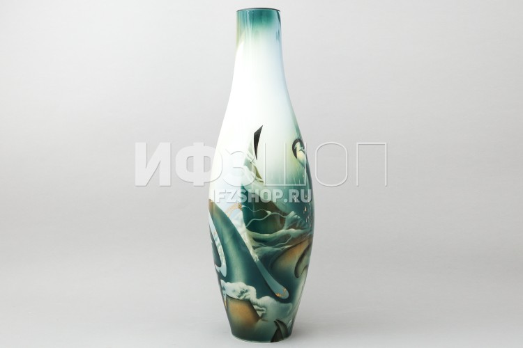 Ваза ф. Высокая рис. Север 