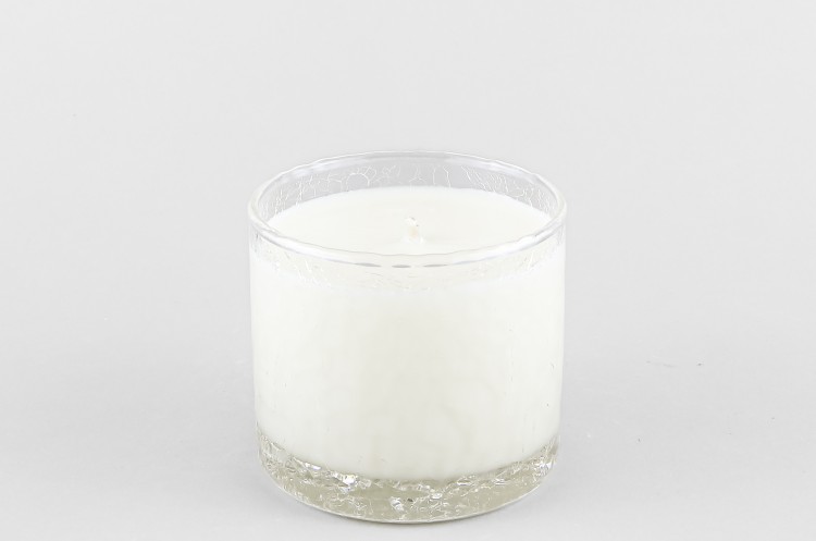 Свеча в стакане с эффектом кракле Маффин с голубикой (300 мл) в Москве