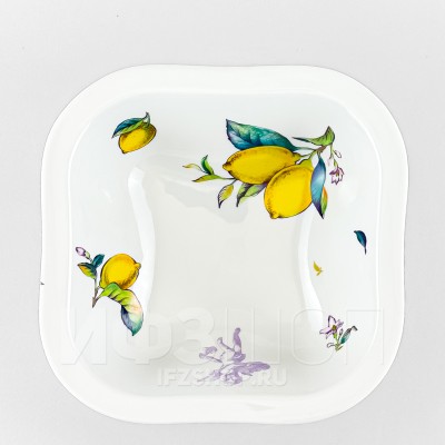 Салатник 1500 мл ф. Молодежная 6-порц. рис. Лимоны