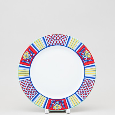 Тарелка плоская 21.5 см ф. Европейская-2 рис. Rosso