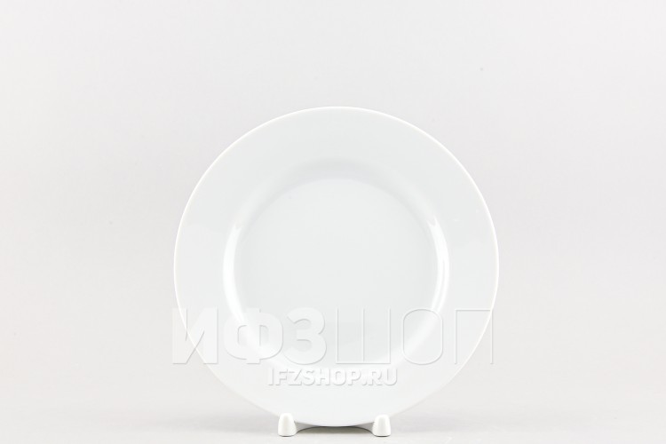 Тарелка плоская 20 см ф. Идиллия рис. Белый 