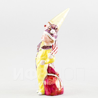 Смех и радость (в высокохудожественной росписи, высота 16.2 см)