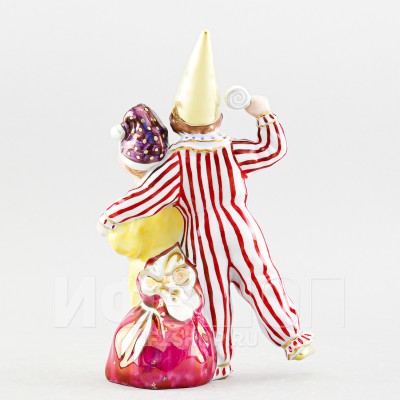 Смех и радость (в высокохудожественной росписи, высота 16.2 см)