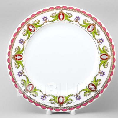 Тарелка плоская 27 см ф. Европейская-2 рис. Камеи