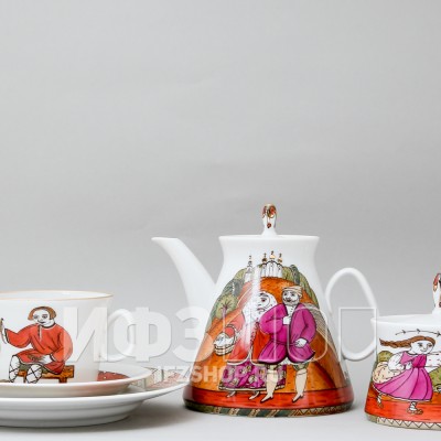 Сервиз чайный ф. Молодежная рис. Милый, 20 предметов