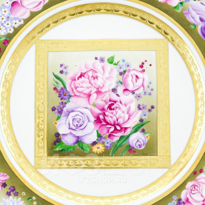 Блюдо круглое 32 см ф. Европейская рис. Воспоминание