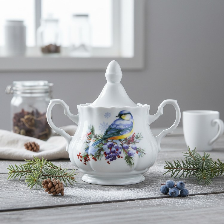 Сахарница ф. Романс рис. Зимнее Утро в Москве