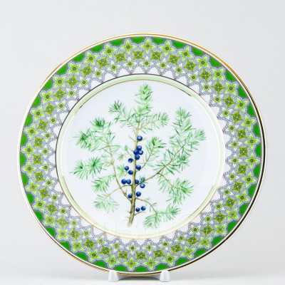 Декоративная тарелка 27 см рис. Можжевельник ароматный